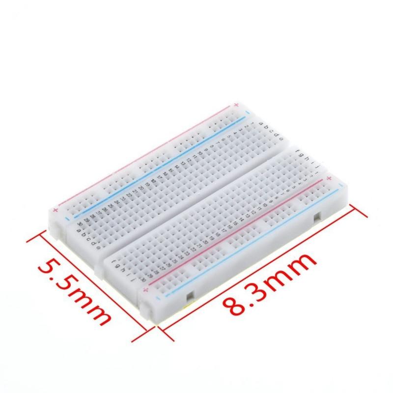 400 pin solderless breadboard – view 2