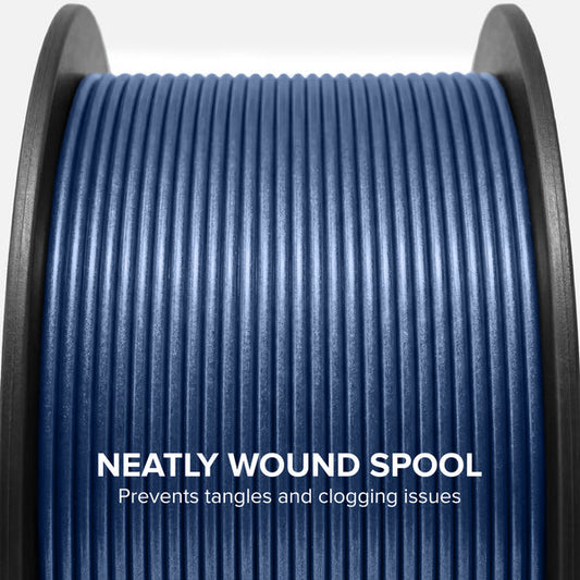 Numakers PLA Metallic Filament – Titanium Blue – 1.75 mm / 1 kg