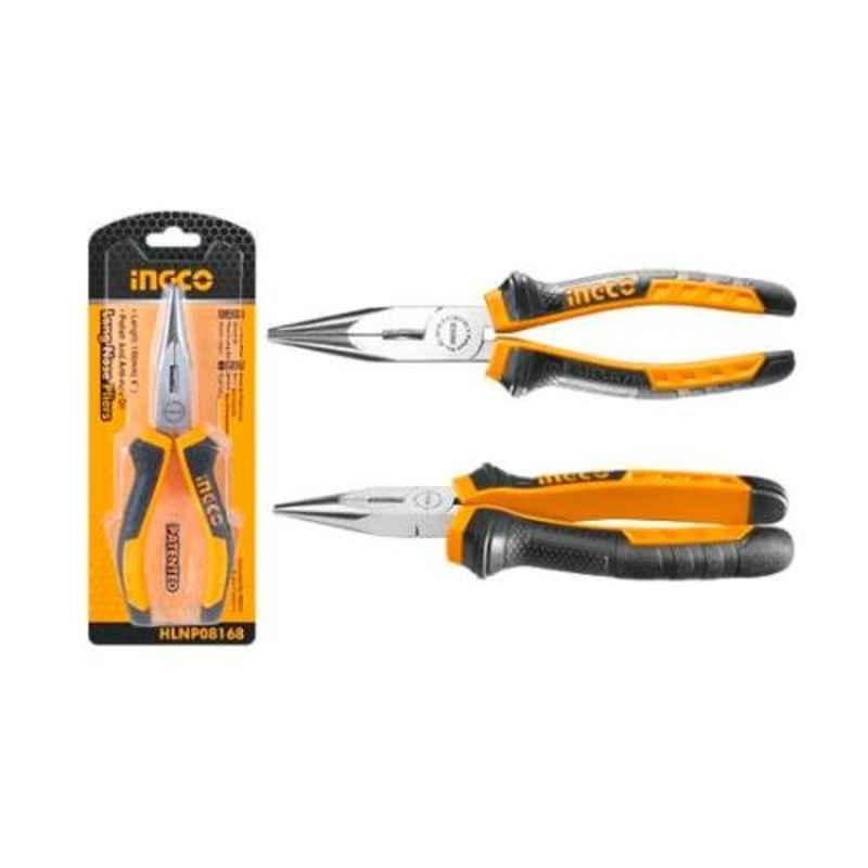 INGCO HLNP08168 LONG NOSE PLIER (160mm 6 Inch)