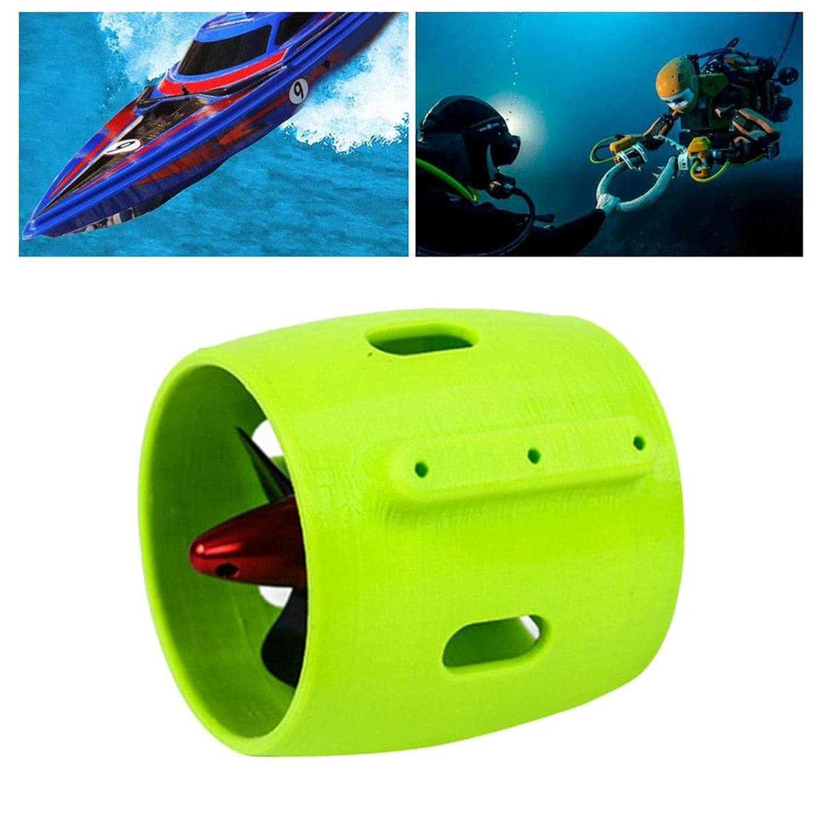 Underwater Thruster Propeller for RC Ship Boat 480KV Brushless Motor Pair (CW+CCW)