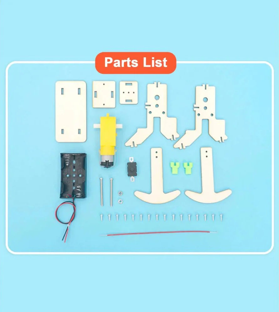 DIY Wooden Walking Robots Kit