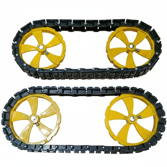 CHAIN TRACK BELT DRIVE MECHANISM for ROBOT