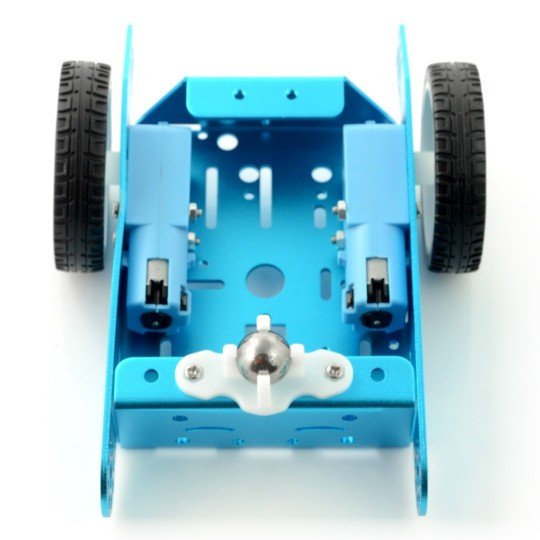 2WD Blue Metal Chassis 2-Wheel with DC Motor Drive