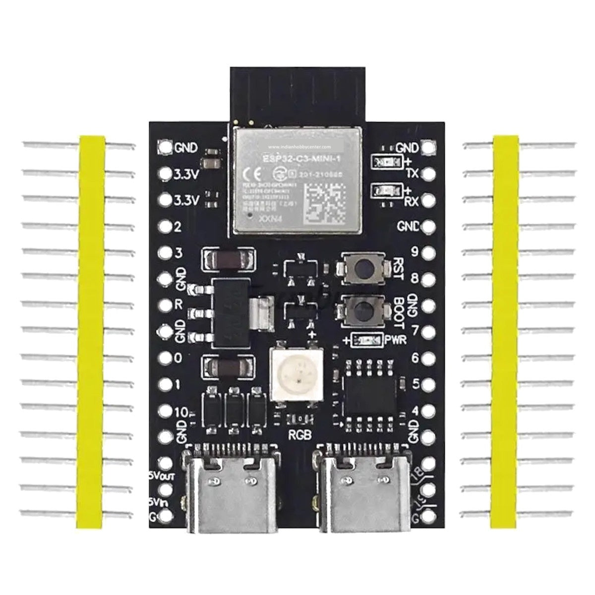 ESP32-C3-M-1- Dual Type-C USB Development Board