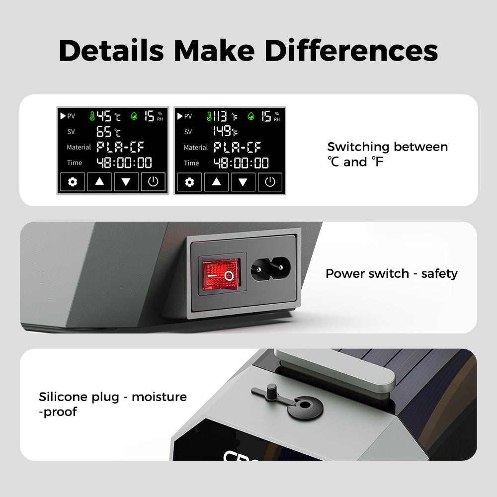 Creality Space Pi V2 Filament Dryer