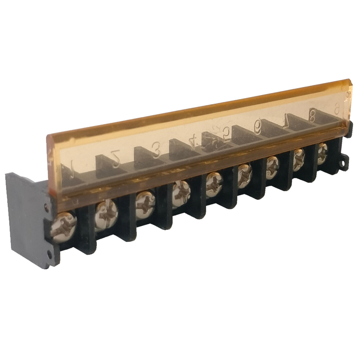 HB9500-9P 9.5mm Pitch 9-Pin Barrier Terminal Connector with LID