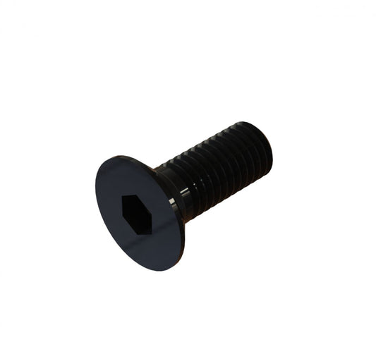 M3x10mm CSK Allen Countersunk MS Black Oxide Screw (Dia. 3mm, Length 10mm) (Pack of 10)