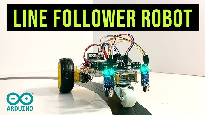 DIY Line Follower Robot Kit Arduino Based (Pre-Programmed)
