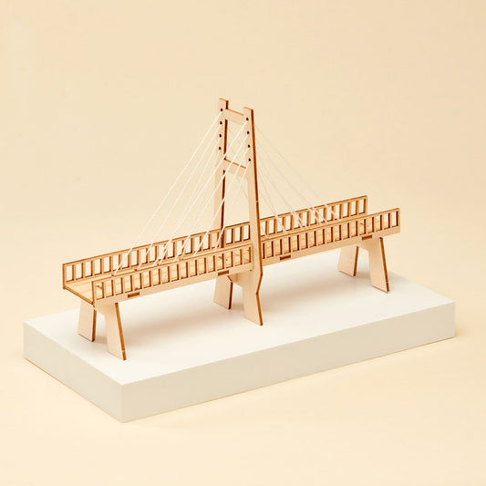 DIY Cable Bridge System Educational STEM Toy Craft Kit for Kids
