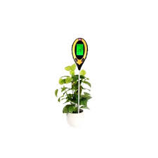 4 in 1 Soil PH Meter Soil Tester PH Moisture Meter Temperature Sunlight Measurement Analysis Acidity Alkali (Without Battery)
