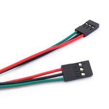 3 Pin Connector Female to Female Dupont Cable For 3D Printer (Pack of 2)