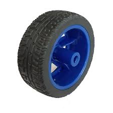 BO Wheel Blue 65mm Robot Wheel