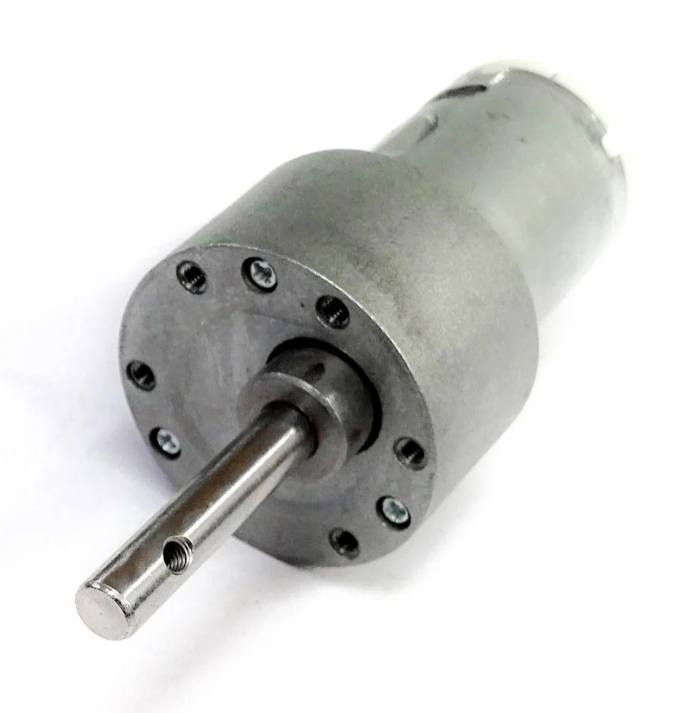 200 RPM Johnson DC Gear Motor Side Shaft (New Model)