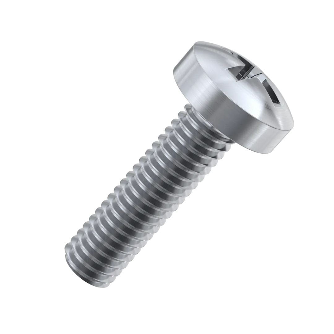 M2.5x16mm Phillips Pan head SS 304 Screw (Pack of 10)
