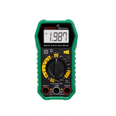 Mastech MS830N 2000 Counts Manual Ranging Digital Multimeter