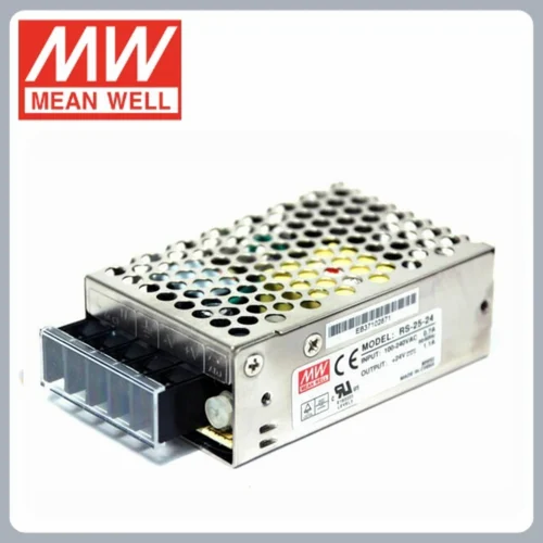 Mean Well RS-25-24 – 24V 1.1A – 26.4W SMPS AC to DC Switching Single Output Power Supply