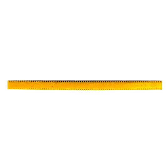 (THIN) 72 Teeth Plastic Gear Rack Linear Racks For Rack And Pinion Mechanism (Yellow)