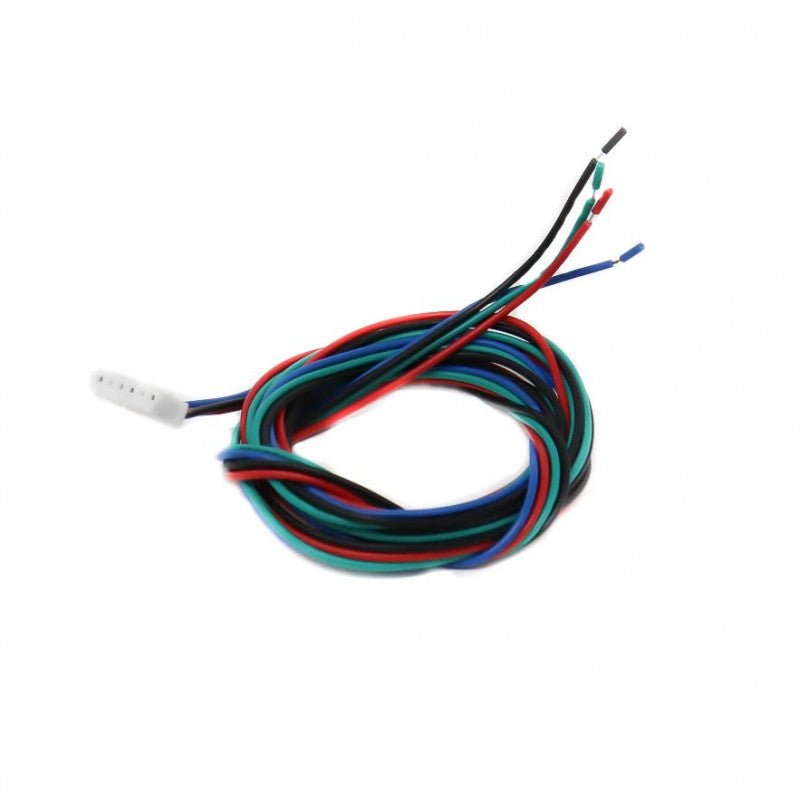 Pure Copper 1000mm 1 Meter Cable with JST Connector for NEMA17 Stepper Motor