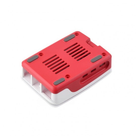 Official Raspberry Pi 5 Case with Fan Red & White