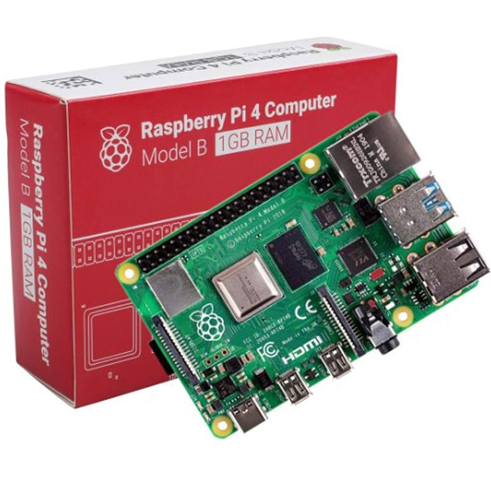 Raspberry Pi 4 Model-B with 1 GB RAM – Indian Hobby Center