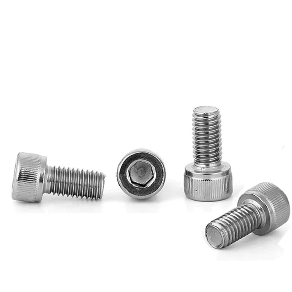 M2.5x6mm Hex (Allen) Socket Head SS Screw (Dia. 2.5mm, Length 6mm) (Pack of 10)