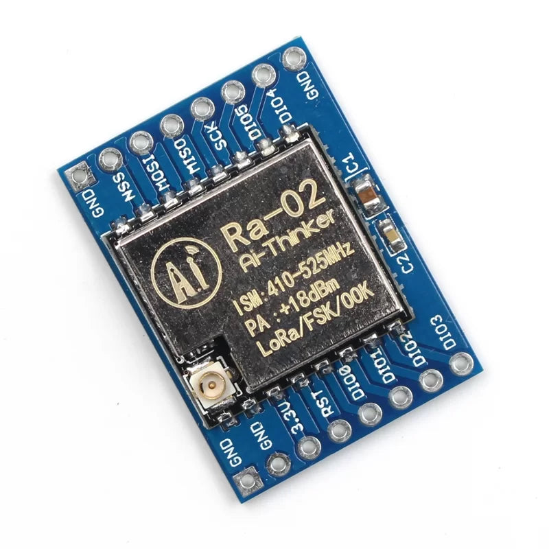 Ai-Thinker LoRa Ra-02 SX1278 433MHZ Long Range RF Wireless Spread Spectrum Transmission Module