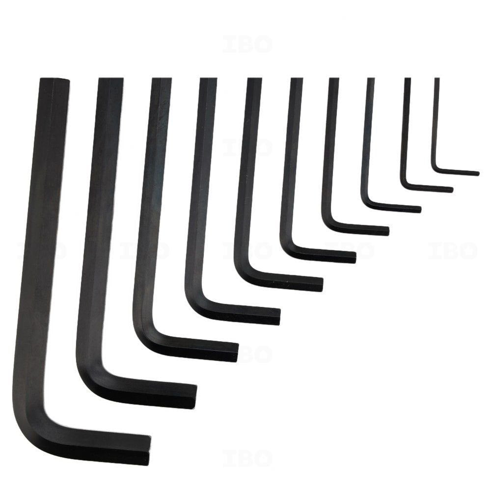 Taparia KM9V Allen Hex Key Set (1.5 – 10mm)