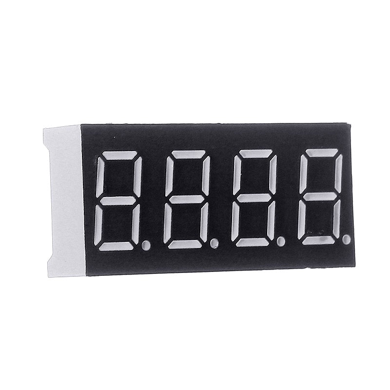 4 Digit 7 Segment Display CA (SR410568L) Common Anode (Red)
