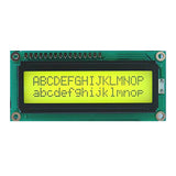 16x2 1602 LCD Display (Yellow / Green)