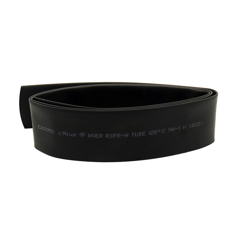 25mm Heat Shrink Sleeve Black 1 Meter