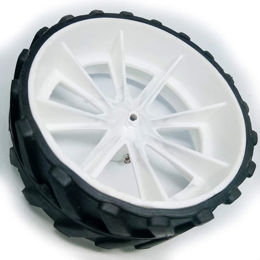 11x4 Robot Wheels 6 mm shaft