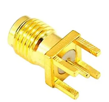 SMA Connector Female PCB Mount straight