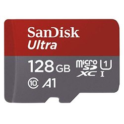128 GB SanDisk Ultra Micro SD Class 10 140mbps Memory Card