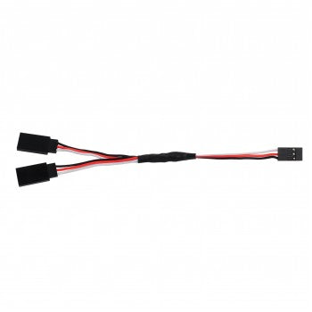 30cm Y 1F-2M SERVO EXTENSION CABLE 1 FEMALE 2 MALE