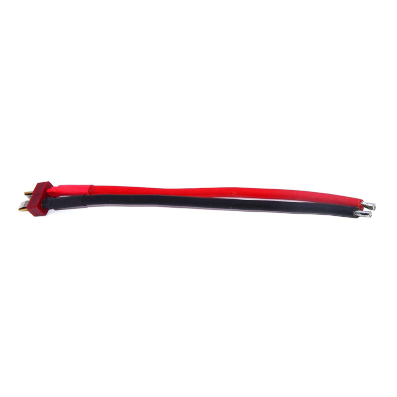 T Plug Male Connector 15cm 14AWG Silicone Wire Cable