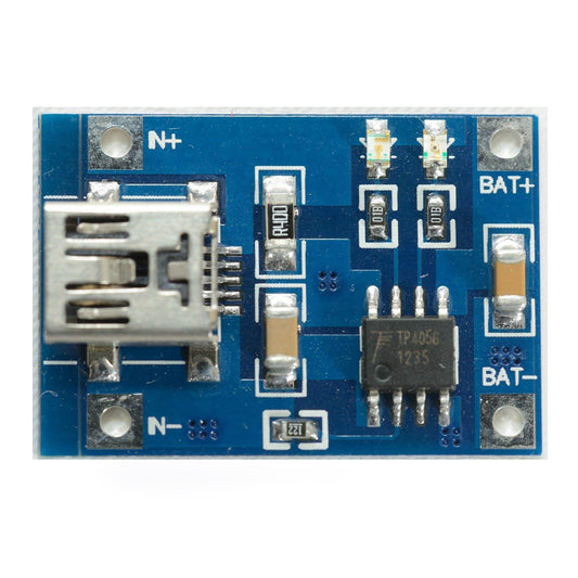 Mini USB TP4056 1A Li-ion Lithium Battery Charging Module (without Protection)