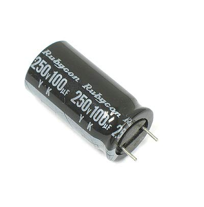 100uf 250V Electrolytic Capacitor (Pack of 1)