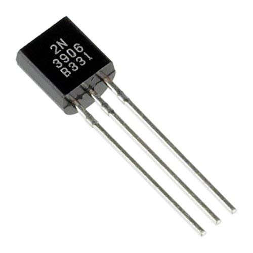 2N3906 BJT Bipolar Single PNP type Transistor, High Speed Switching 3906