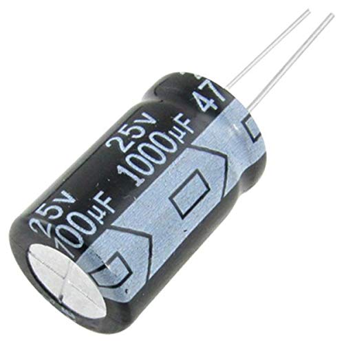 1000uF 25V Radial Electrolytic Capacitor - 10x16mm, 12,000 Hrs Life : Buy Online Electronic Components Shop, Price in India 1000uF 25V Radial Electrolytic Capacitor - 10x16mm, 12,000 Hrs Life : Buy Online Electronic Components Shop, Price in India