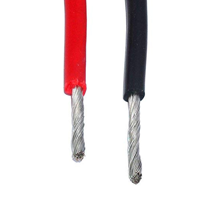 T Plug Male Connector 15cm 14AWG Silicone Wire Cable