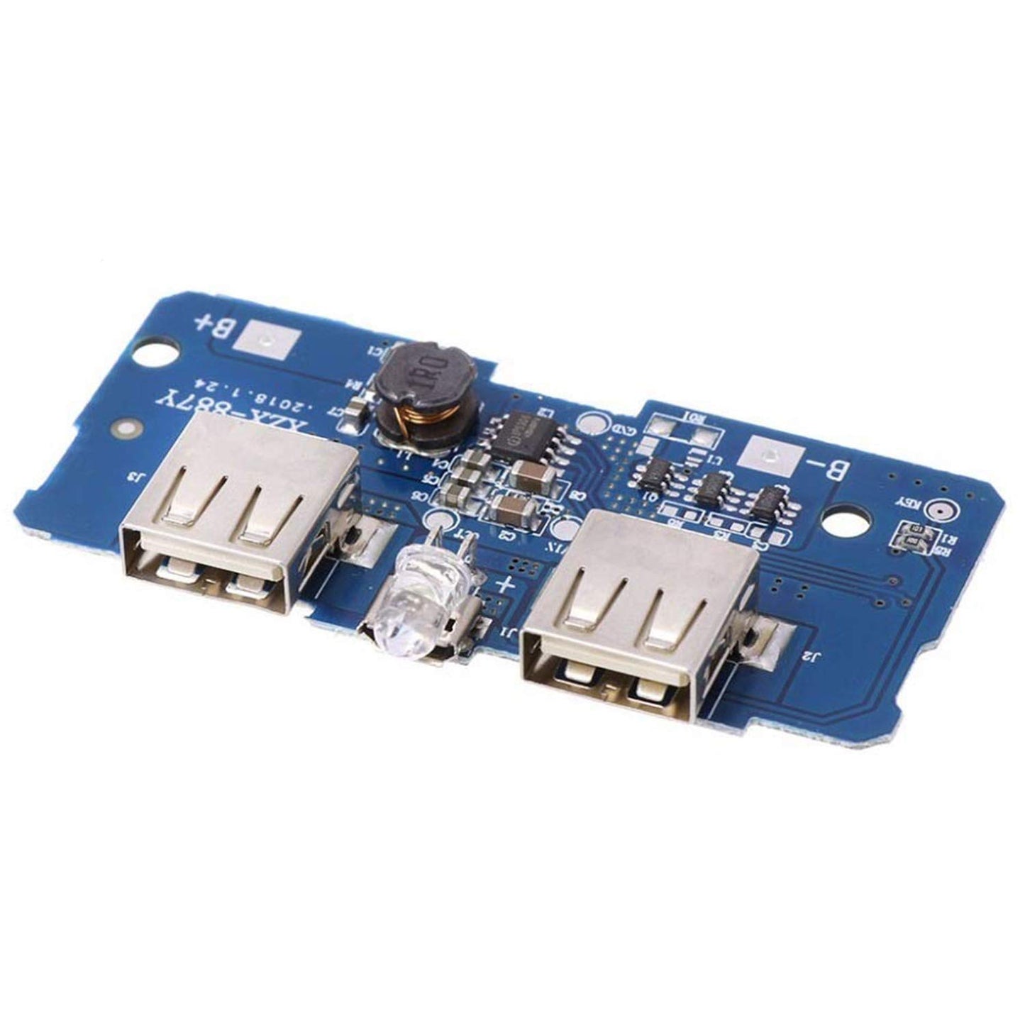 Dual USB 5V 2A Power Bank Charging Module / Charging Circuit Board / Step Up Boost Power Supply Module