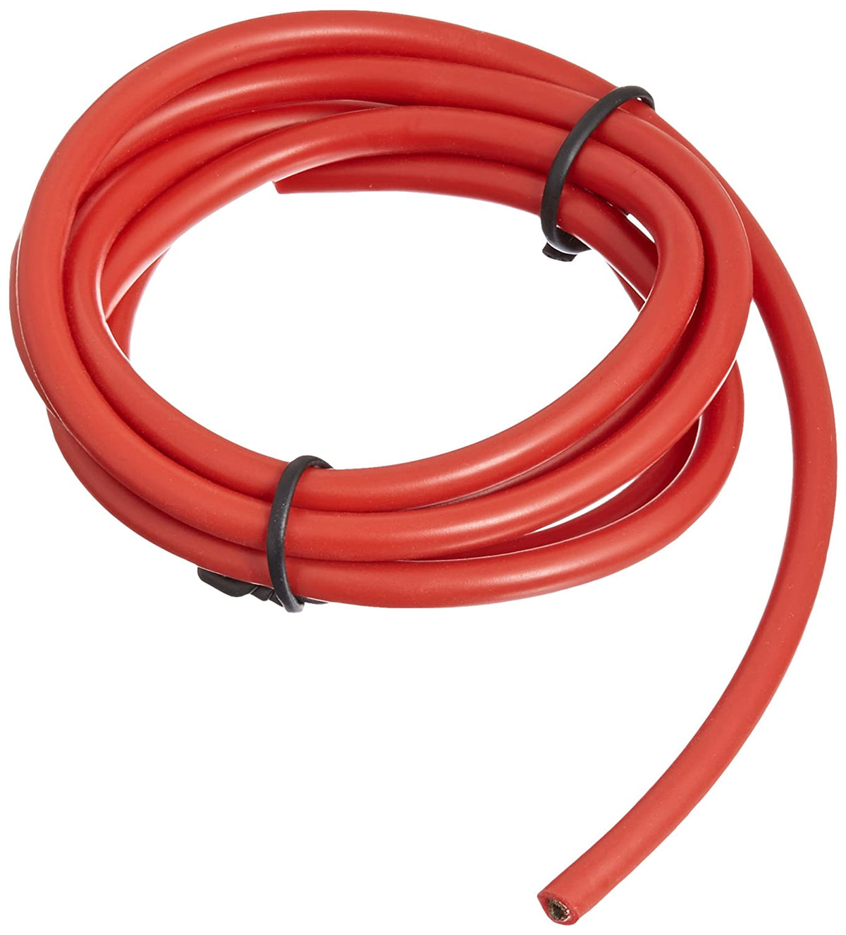 12 AWG Silicone Wire -200ºC 600v- Single Strand -Red- 1 Meter