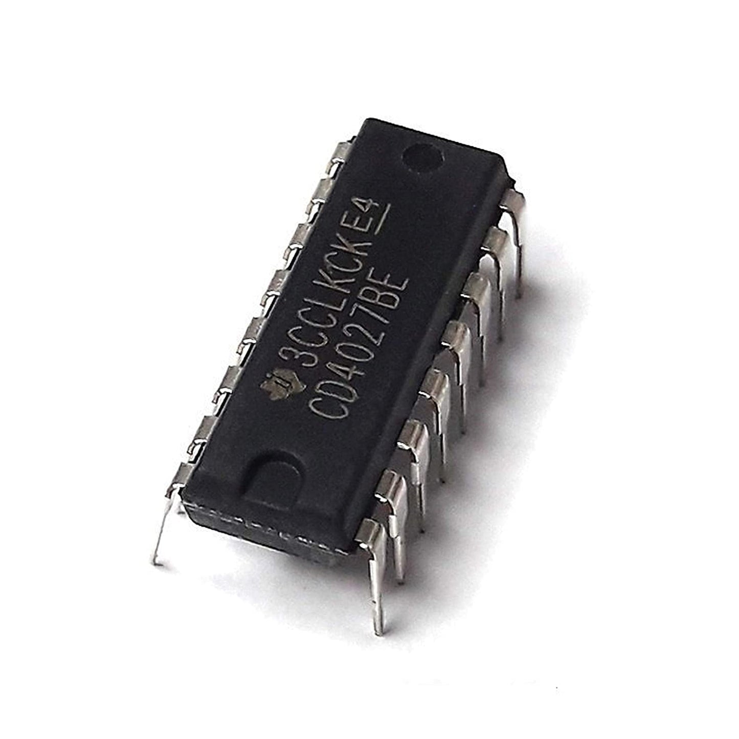 CD 4027 CMOS Dual J K Master Slave Flip Flop DIP 16 IC