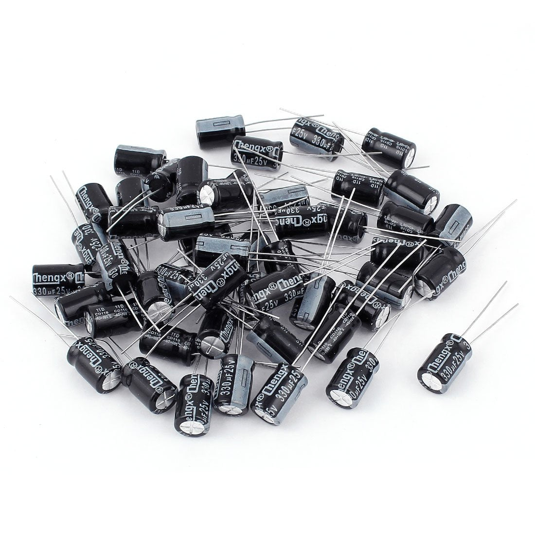 330uF 25V Electrolytic Capacitor