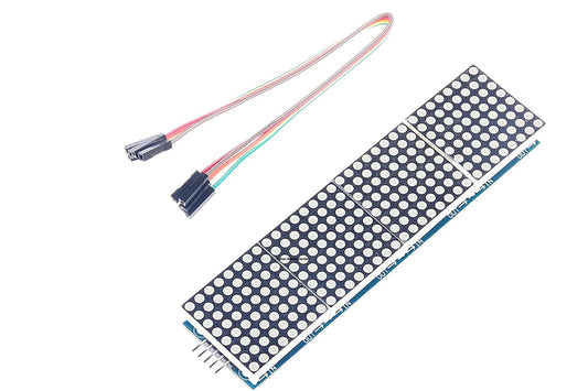 MAX7219 LED Dot Matrix 4 In 1 Display Module