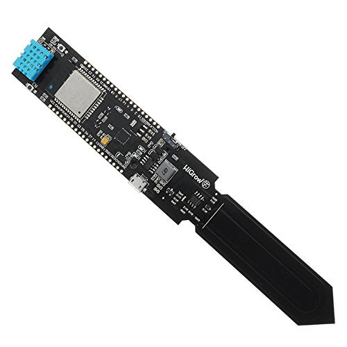 Higrow ESP32 WiFi + Bluetooth Battery + DHT11 Soil Temperature and Humidity Sensor Module