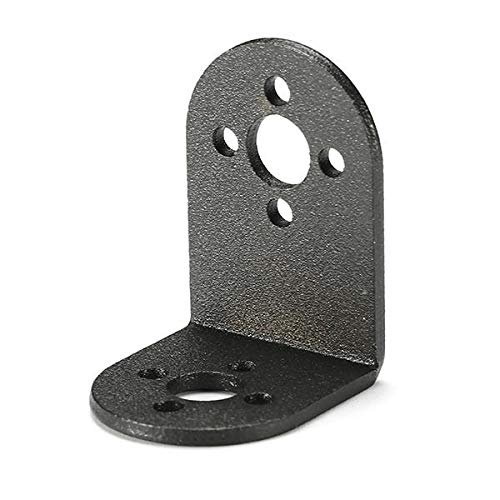 L-shaped Servo Bracket - Black