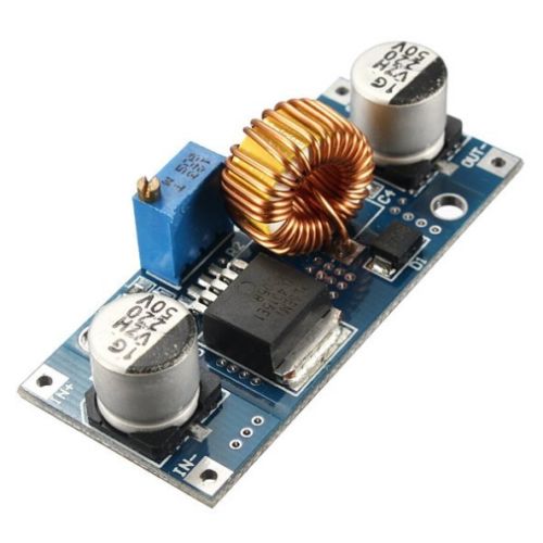 XL4015 5A DC-DC Step Down Adjustable Power Supply Buck Module with Heatsink