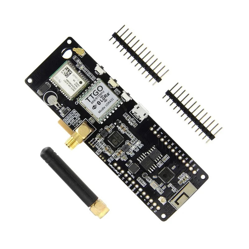 TTGO T-Beam V1.1 ESP32 LORA 868MHz WiFi Wireless Bluetooth Module with IPEX &18650 Battery Holder-Unsoldered