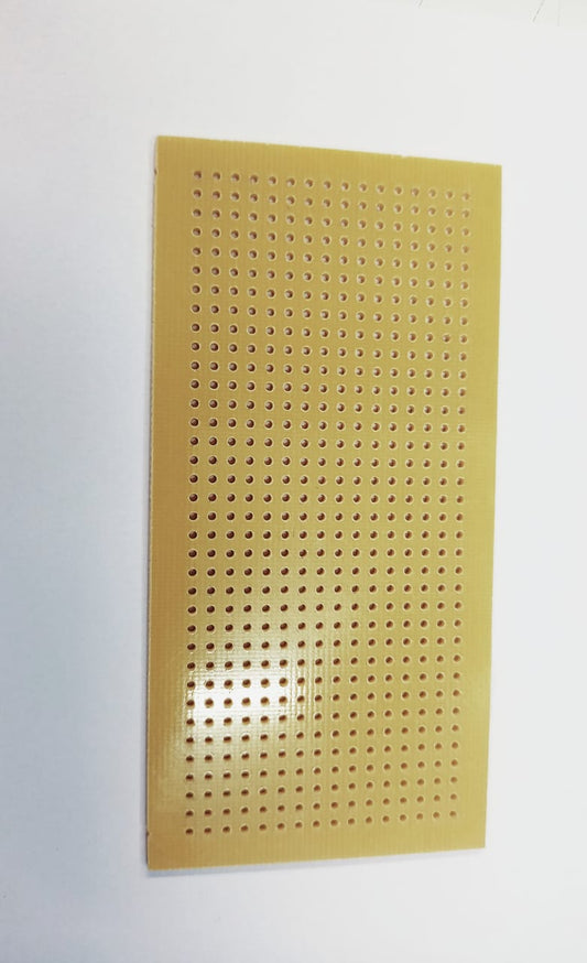 2X4 Single Sided Universal PCB Prototype Veroboard (YELLOW)